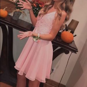 Pink dress